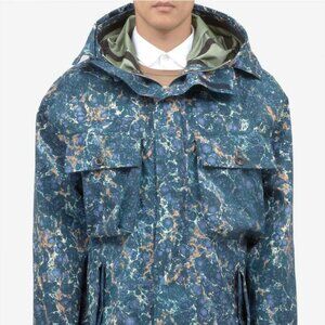 AW13 ACNE STUDIOS CLARK BLUE MARBLE JACKET 50